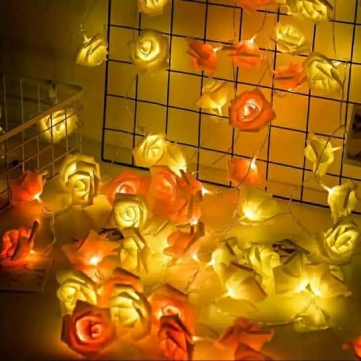 Room Decor Rose Light